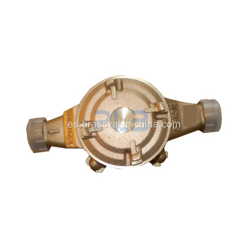 Medidor de agua Awwa C700 de bronce o latón sin plomo de NSF